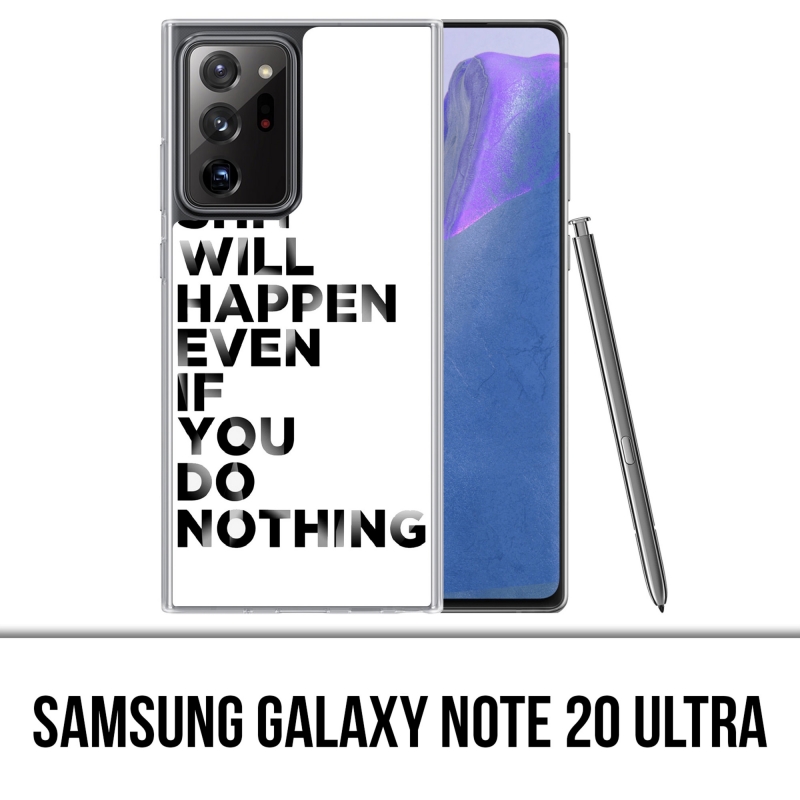 Samsung Galaxy Note 20 Ultra Case - Scheiße wird passieren