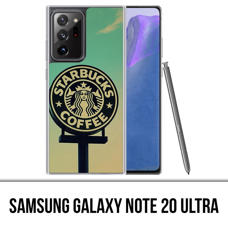 Custodia per Samsung Galaxy Note 20 Ultra - Starbucks Vintage