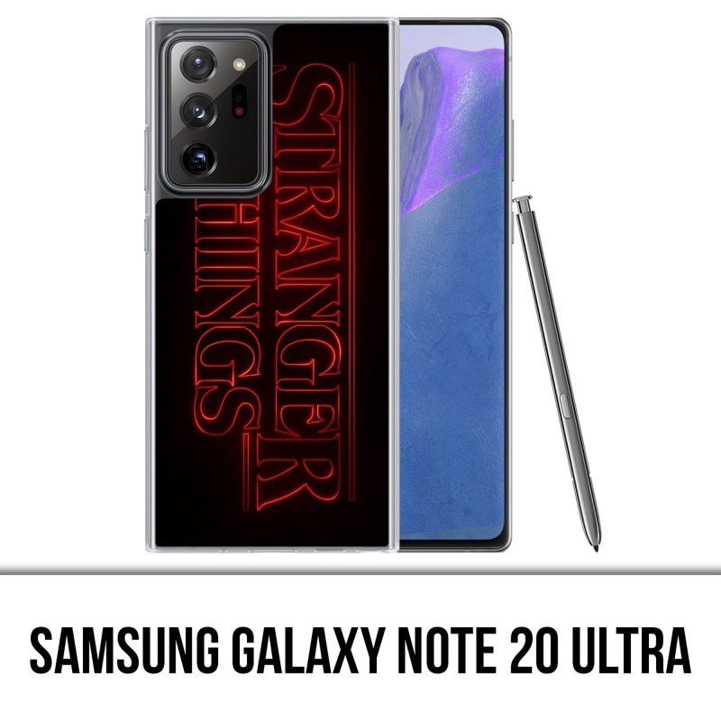 Funda Samsung Galaxy Note 20 Ultra - Logotipo de Stranger Things