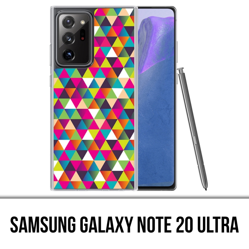 Funda Samsung Galaxy Note 20 Ultra - Triángulo multicolor