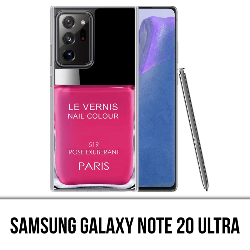 Samsung Galaxy Note 20 Ultra case - Pink Paris patent