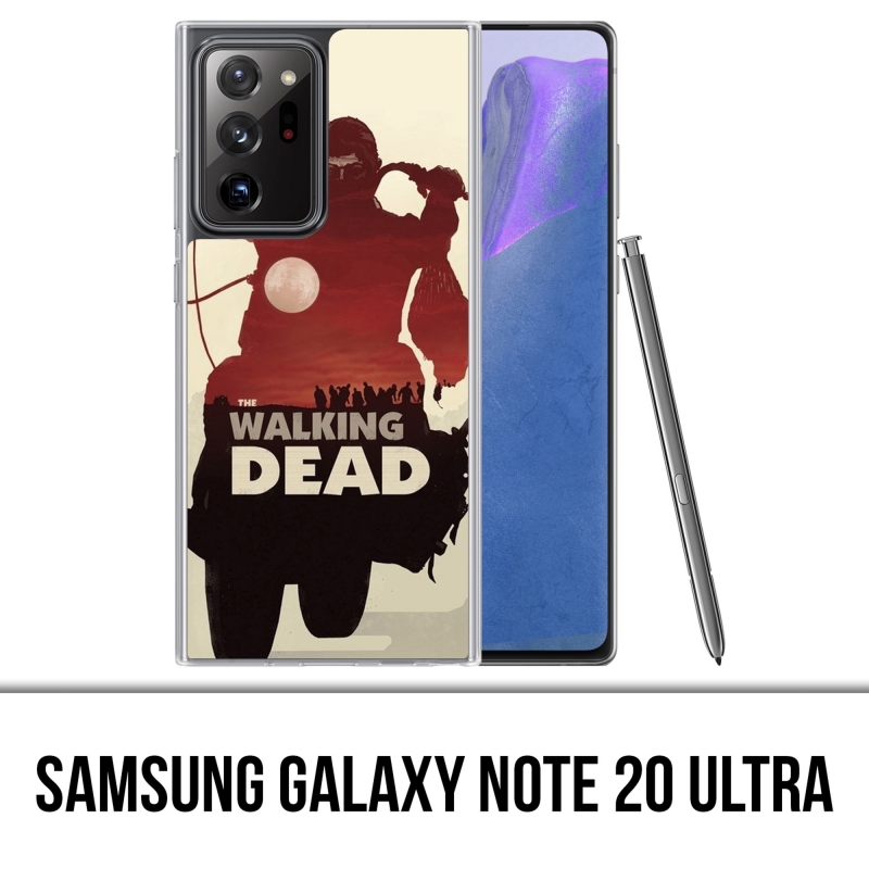 Custodia per Samsung Galaxy Note 20 Ultra - Walking Dead Moto Fanart