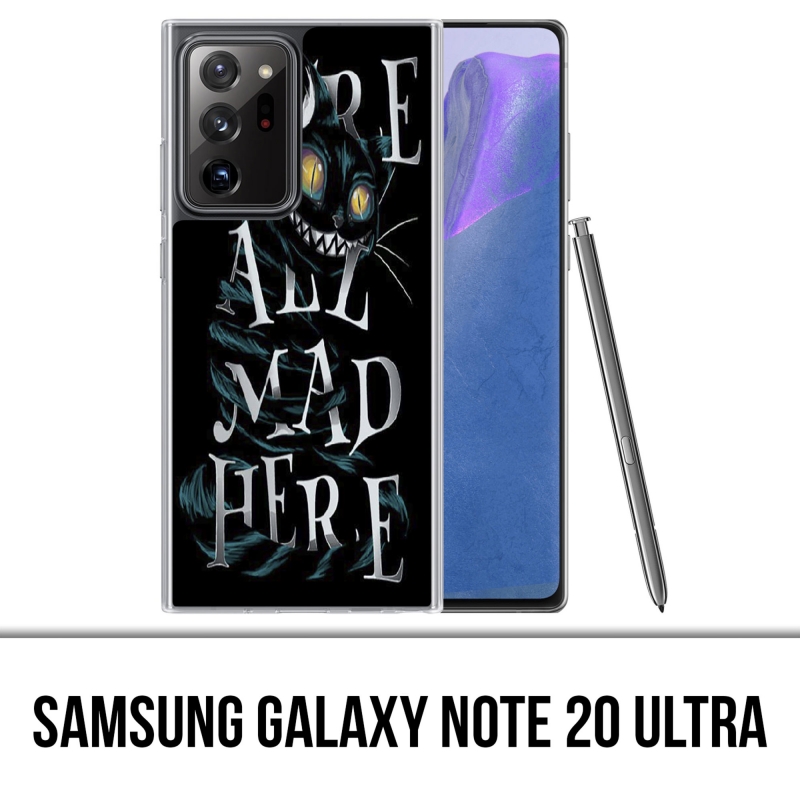 Funda Samsung Galaxy Note 20 Ultra - Estamos todos locos aquí Alicia en el país de las maravillas