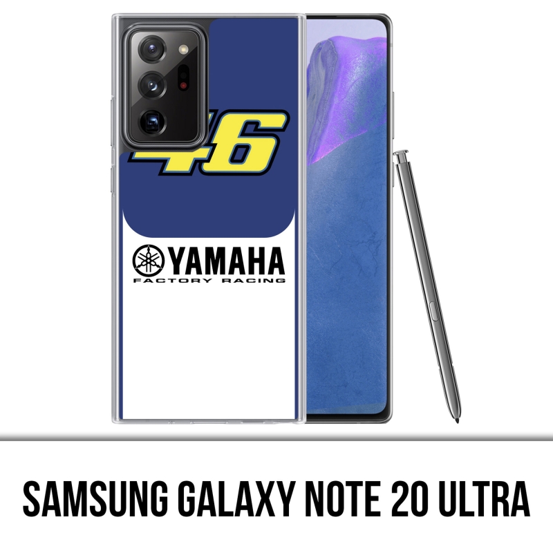 Coque Samsung Galaxy Note 20 Ultra - Yamaha Racing 46 Rossi Motogp