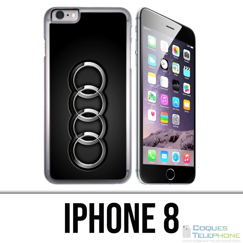 Custodia per iPhone 8 - Logo Audi