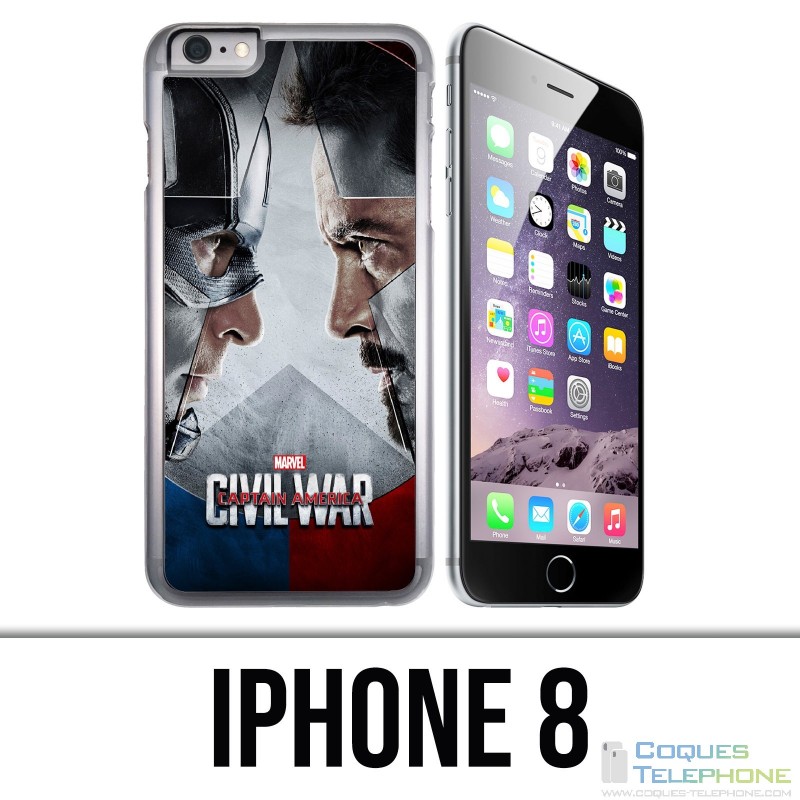 Coque iPhone 8 - Avengers Civil War