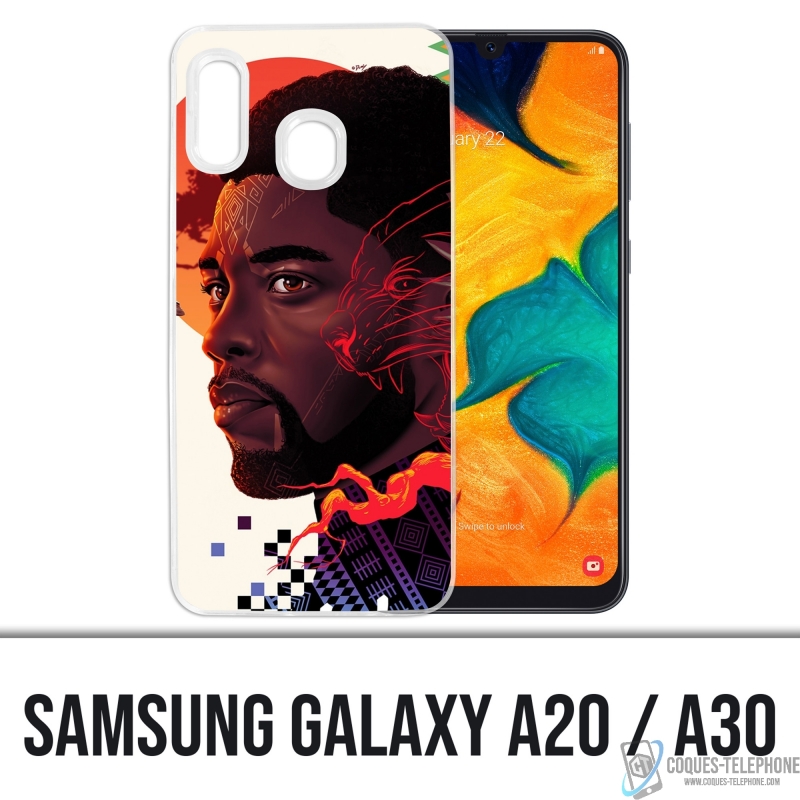 Samsung Galaxy A20 Case - Chadwick Black Panther