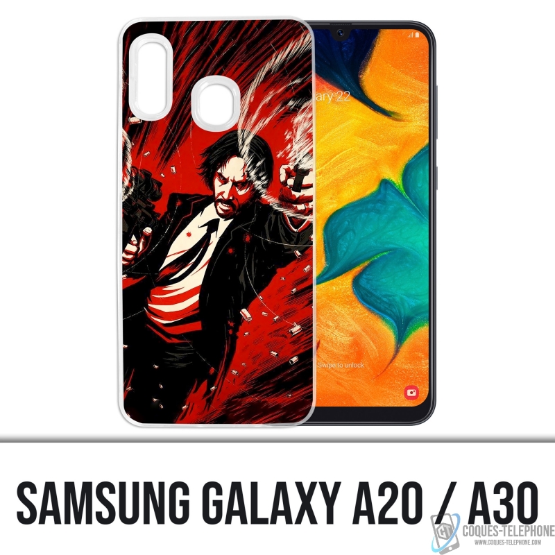 Funda Samsung Galaxy A20 - John Wick Comics