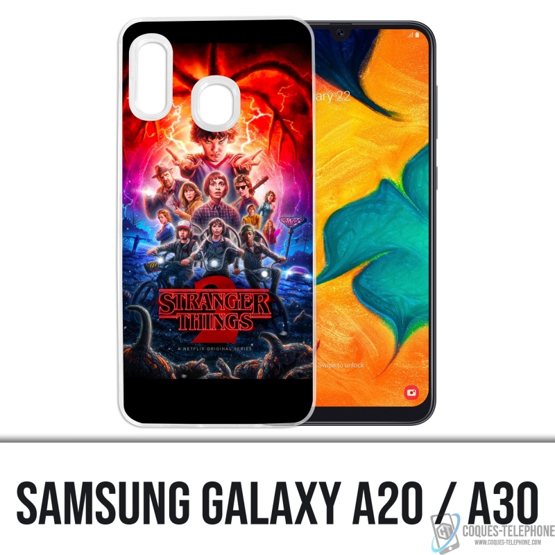 Rodeo pepermunt Maak avondeten Case for Samsung Galaxy A20 - Stranger Things Poster