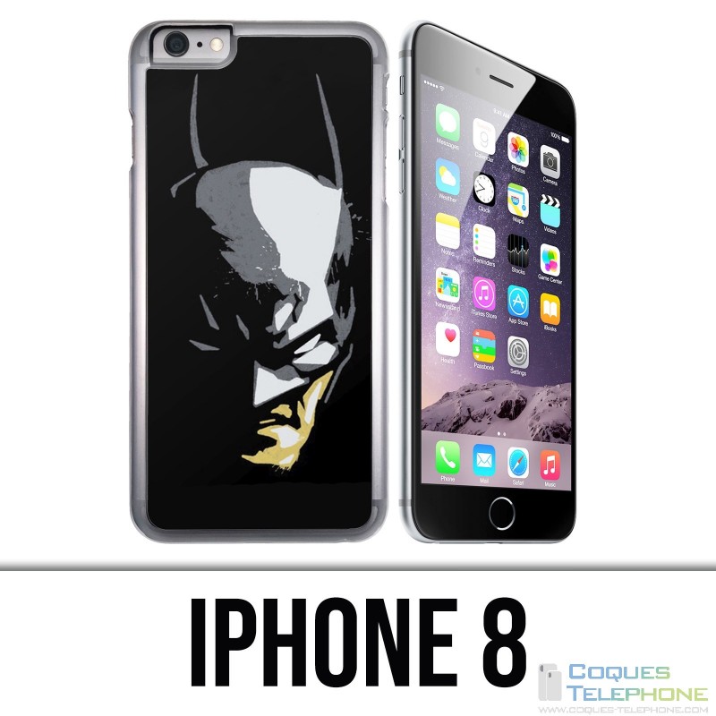 IPhone 8 Fall - Batman-Farben-Gesicht