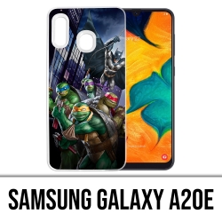 Coque Samsung Galaxy A20e - Batman Vs Tortues Ninja