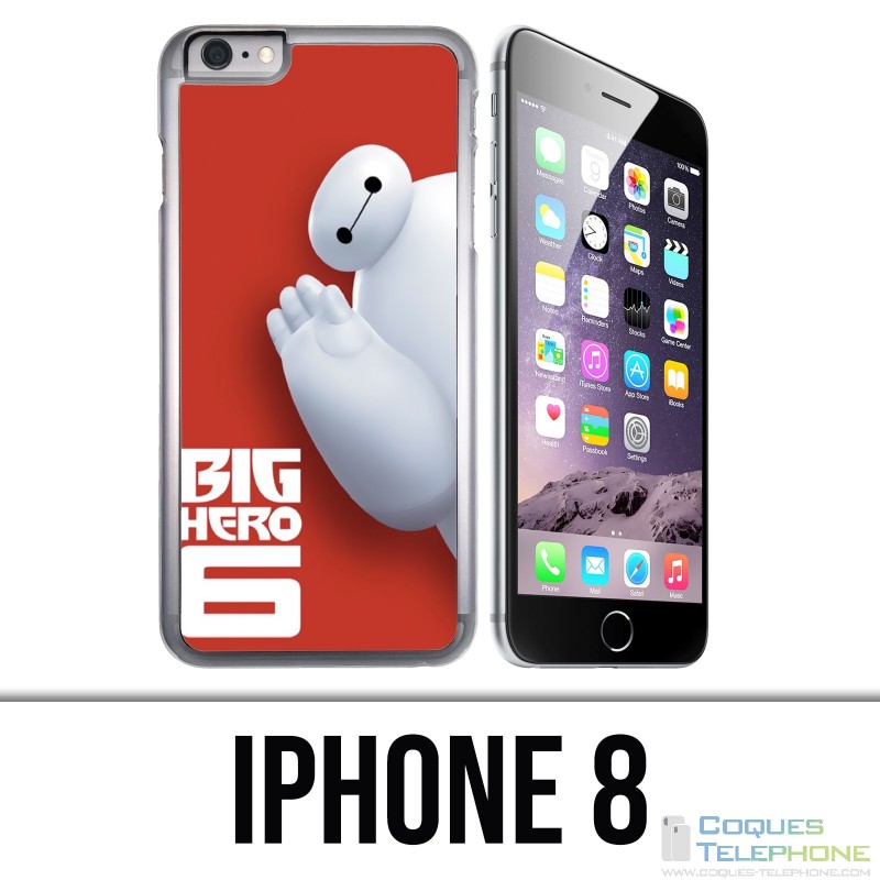 Coque iPhone 8 - Baymax Coucou