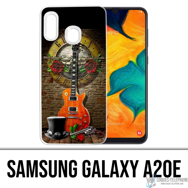 Coque Samsung Galaxy A20e - Guns N Roses Guitare