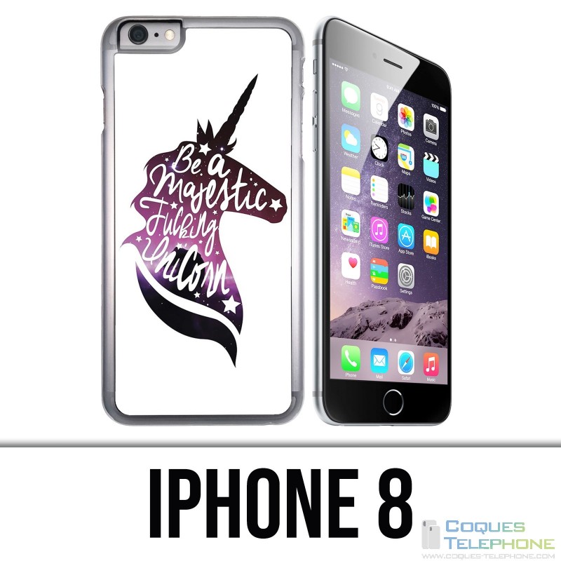 Funda iPhone 8 - Be A Majestic Unicorn