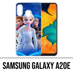 Samsung Galaxy A20e Case - Gefroren 2 Zeichen