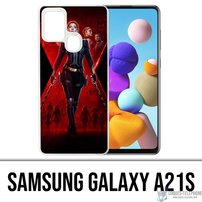 Coque Samsung Galaxy A21s - Black Widow Poster