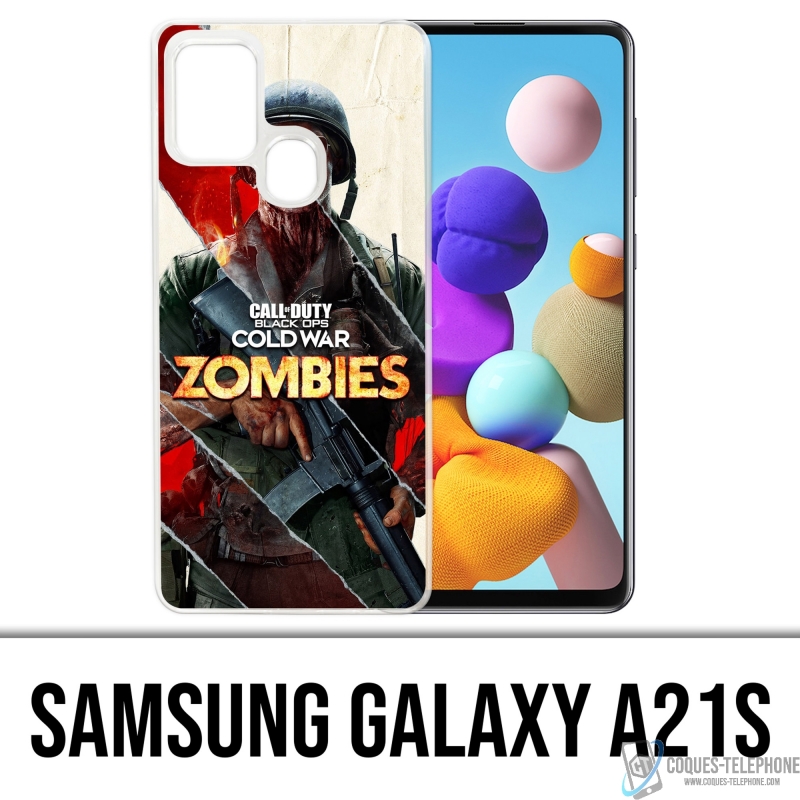 Custodia per Samsung Galaxy A21s - Call Of Duty Cold War Zombies