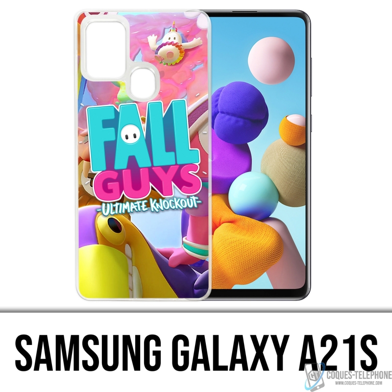Coque Samsung Galaxy A21s - Fall Guys