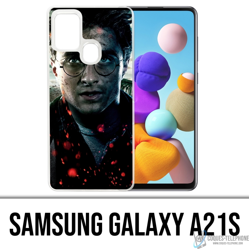 Custodia per Samsung Galaxy A21s - Harry Potter Fire