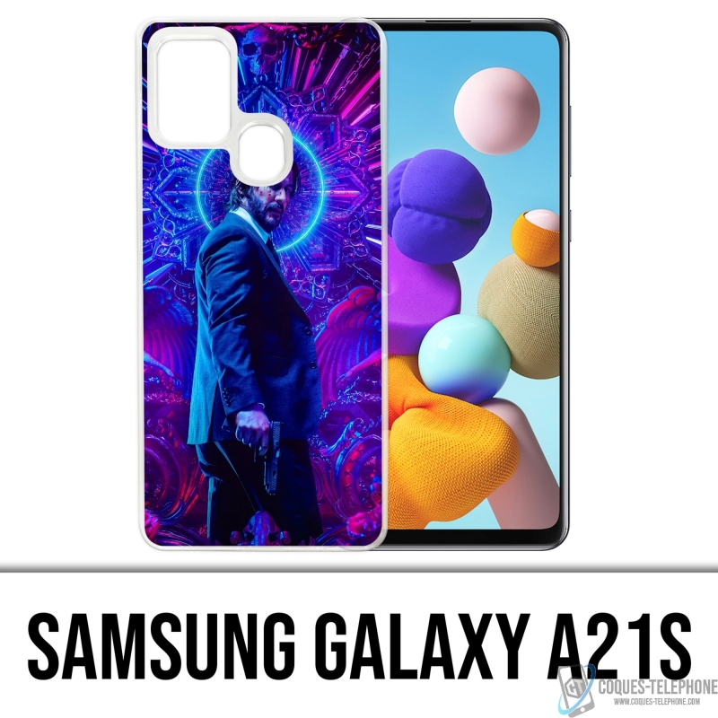 Funda para Samsung Galaxy A21s - John Wick Parabellum