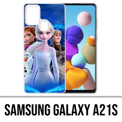 Samsung Galaxy A21s Case - Gefroren 2 Zeichen