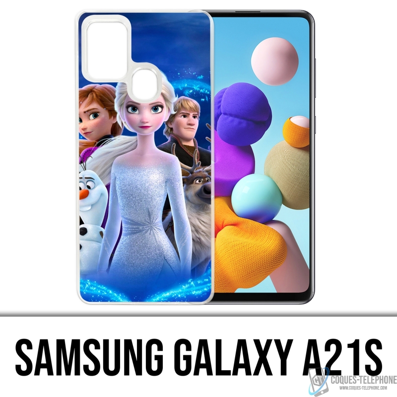 Funda Samsung Galaxy A21s - Personajes de Frozen 2