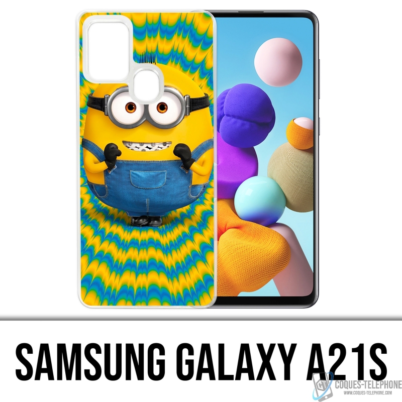 Funda Samsung Galaxy A21s - Minion Emocionado