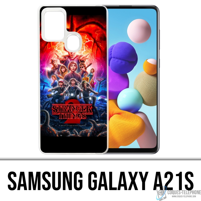 Samsung Galaxy A21s Case - Fremde Dinge Poster