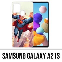 Custodia per Samsung Galaxy A21s - Superman Man Of Tomorrow