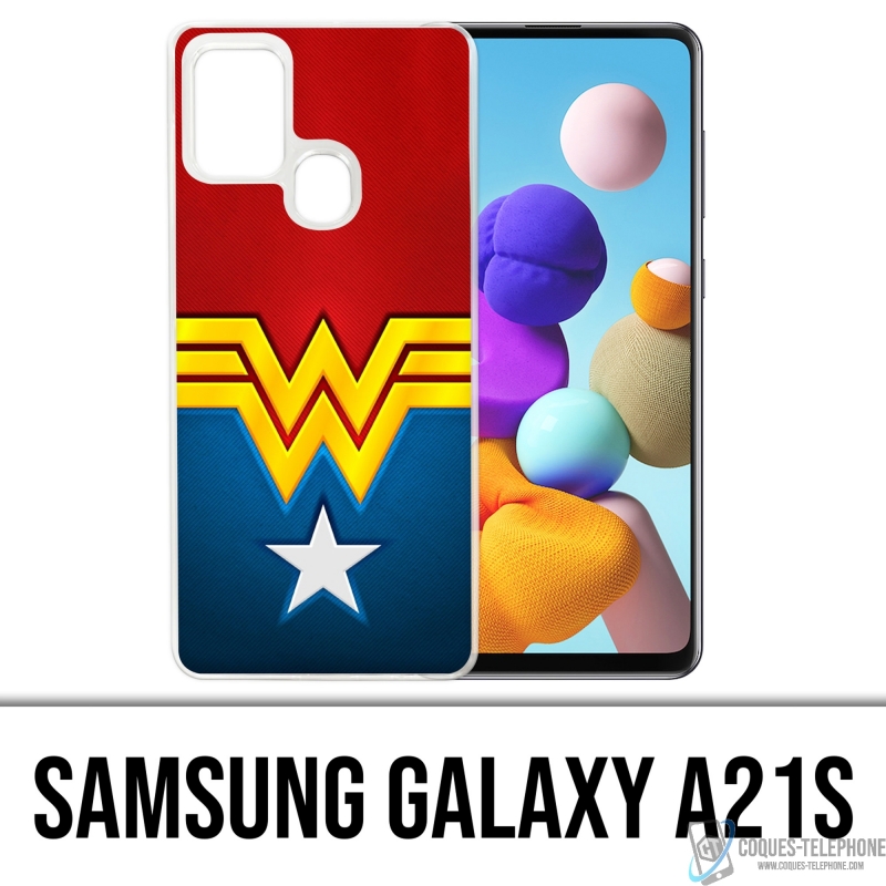 Funda Samsung Galaxy A21s - Logotipo de Wonder Woman