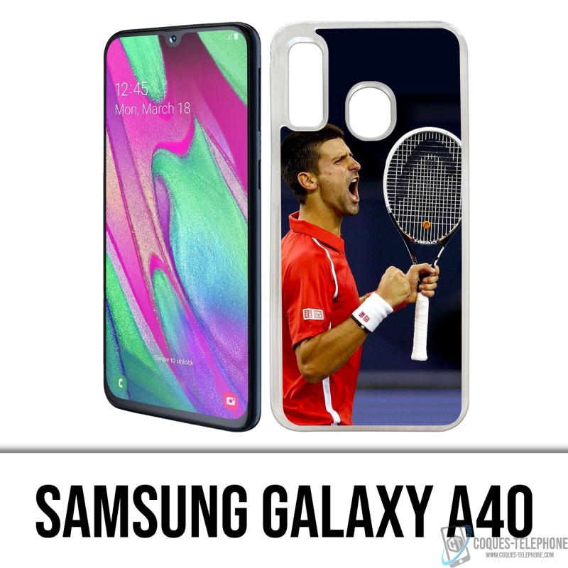 Funda Samsung Galaxy A40 - Novak Djokovic