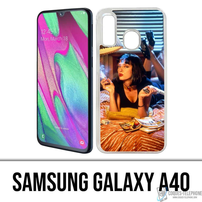 Coque Samsung Galaxy A40 - Pulp Fiction