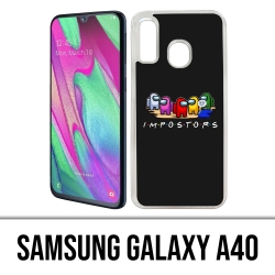 Samsung Galaxy A40 Case - Unter uns Betrüger Freunde