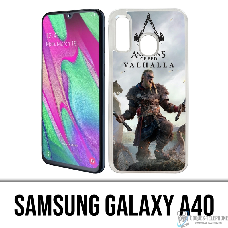 Custodia per Samsung Galaxy A40 - Assassins Creed Valhalla