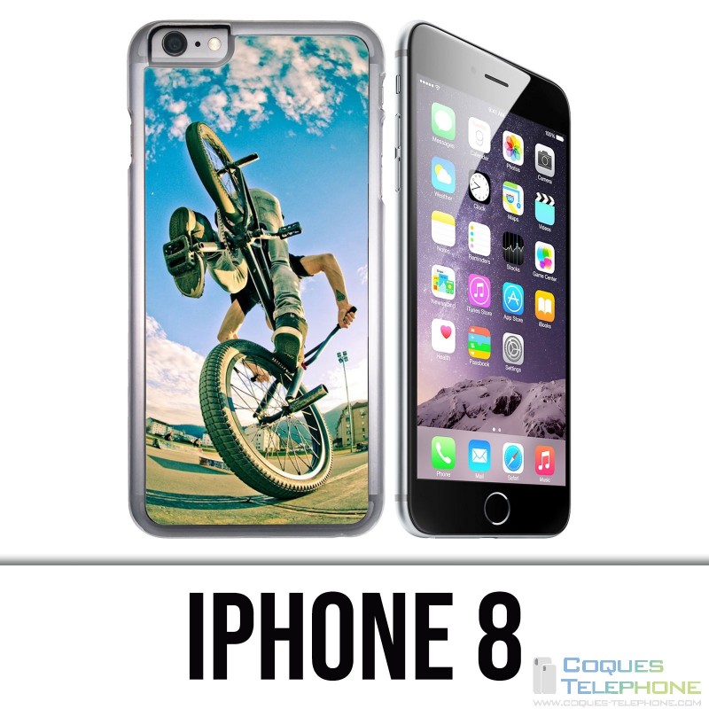 Coque iPhone 8 - Bmx Stoppie