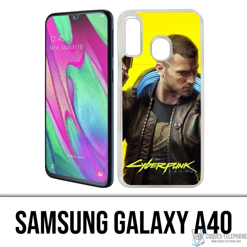 Custodia per Samsung Galaxy A40 - Cyberpunk 2077