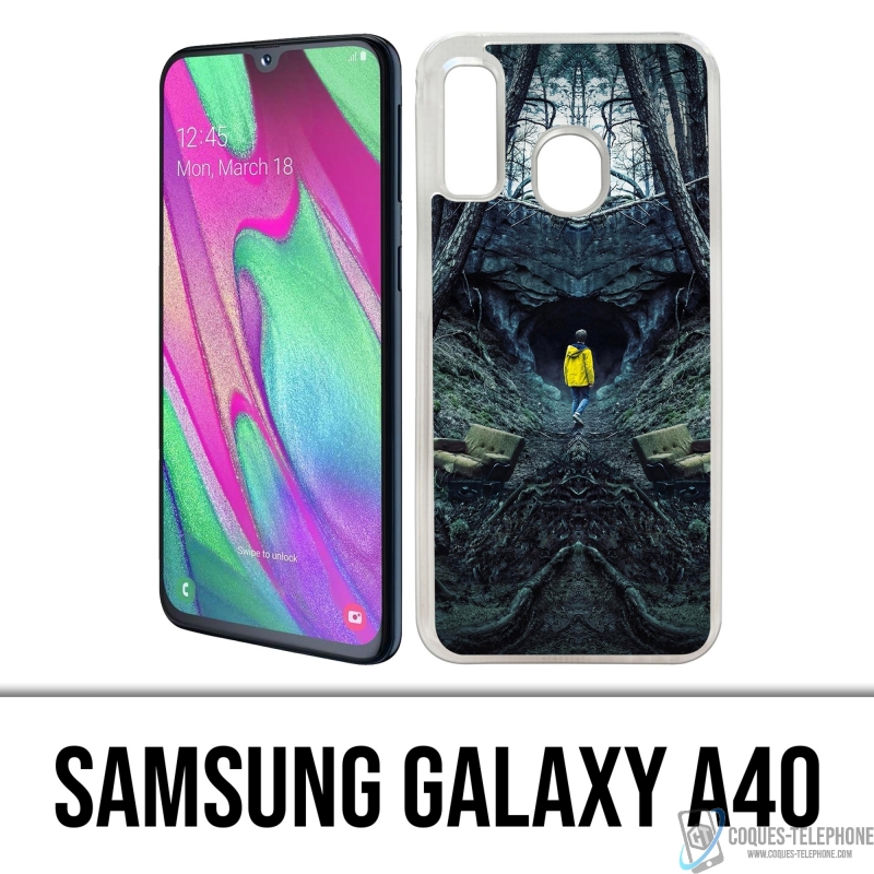 Custodia per Samsung Galaxy A40 - Serie Dark