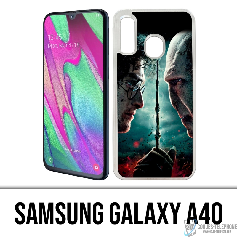 Coque Samsung Galaxy A40 - Harry Potter Vs Voldemort