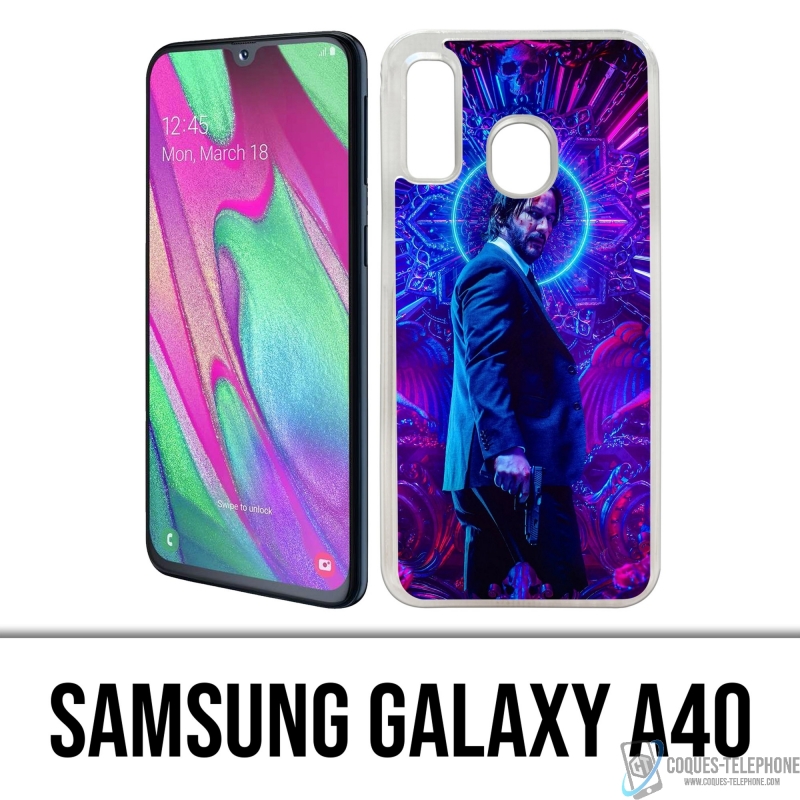 Coque Samsung Galaxy A40 - John Wick Parabellum