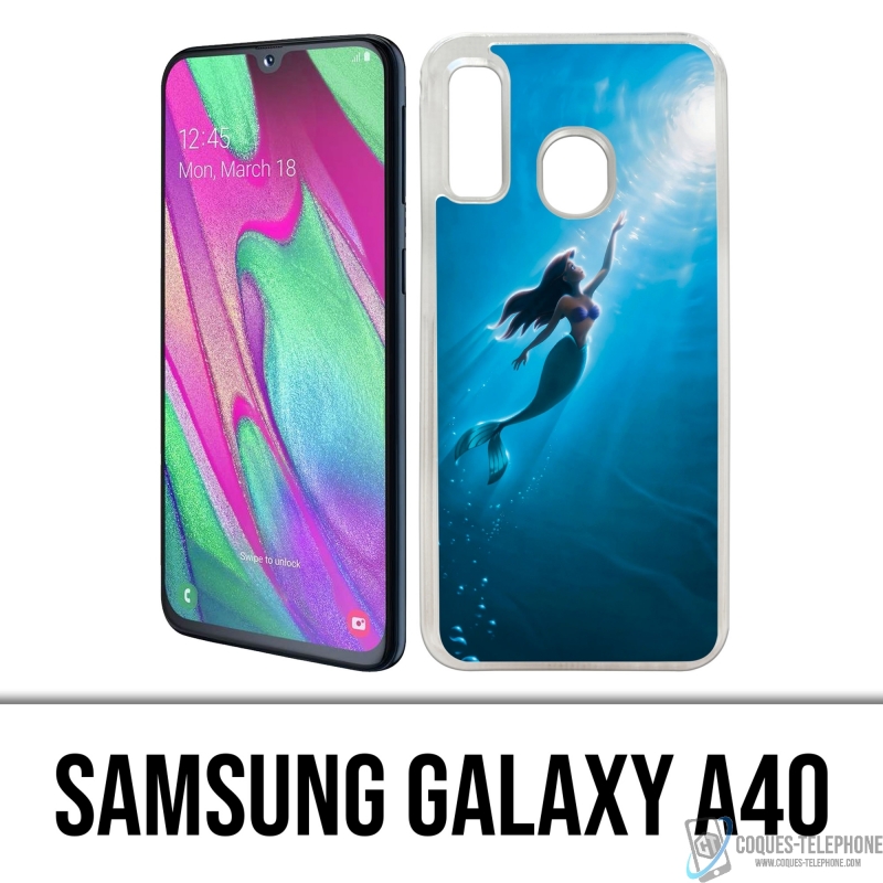 Custodia per Samsung Galaxy A40 - La Sirenetta Oceano