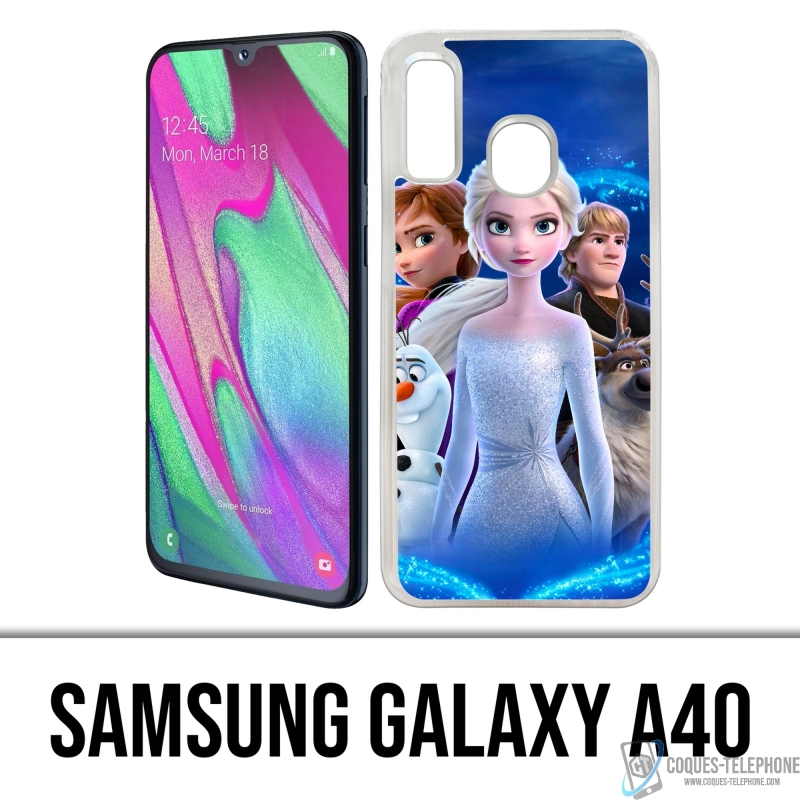 Funda Samsung Galaxy A40 - Personajes de Frozen 2