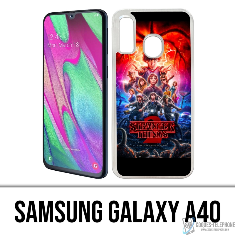 Samsung Galaxy A40 Case - Fremde Dinge Poster