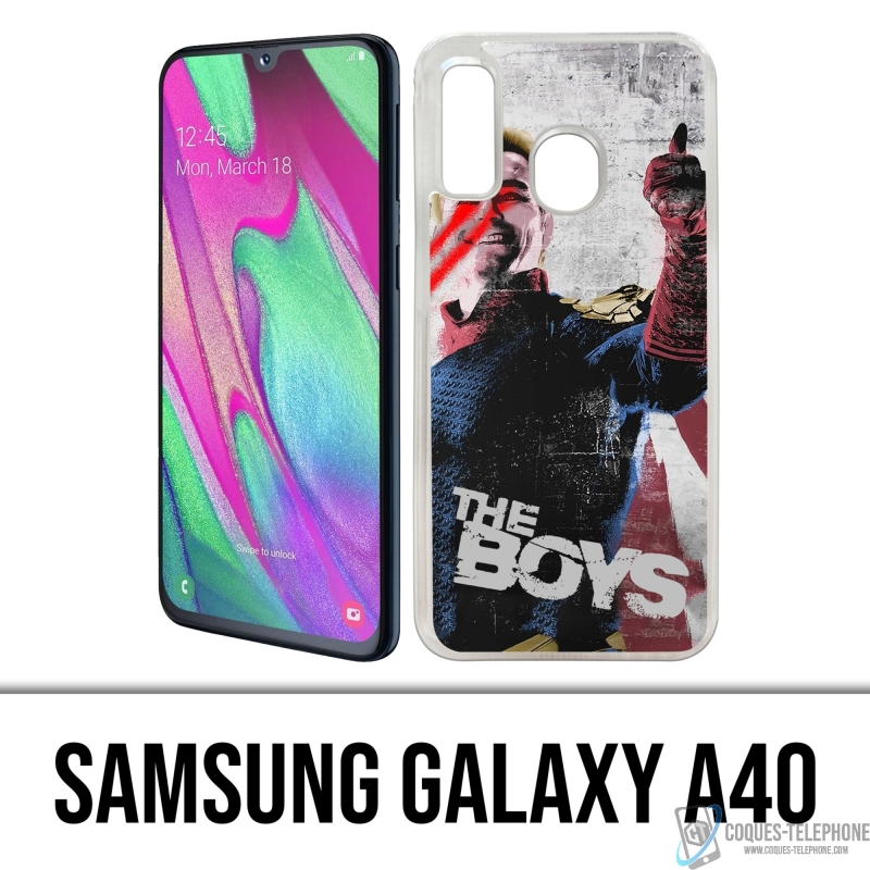 Coque Samsung Galaxy A40 - The Boys Protecteur Tag