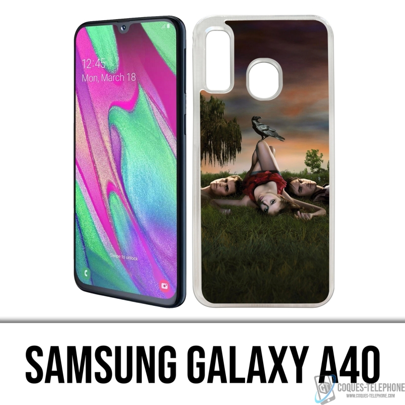 Coque Samsung Galaxy A40 - Vampire Diaries