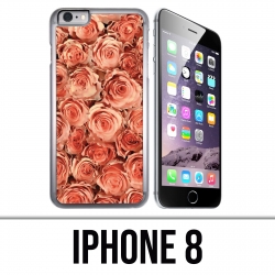 Coque iPhone 8 - Bouquet Roses