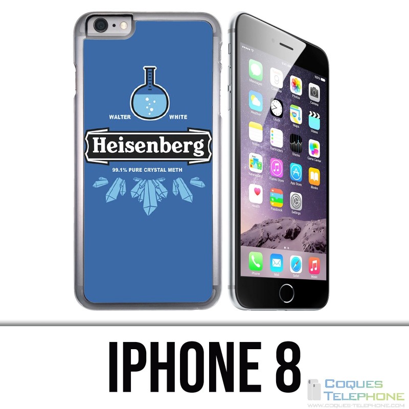 Coque iPhone 8 - Braeking Bad Heisenberg Logo