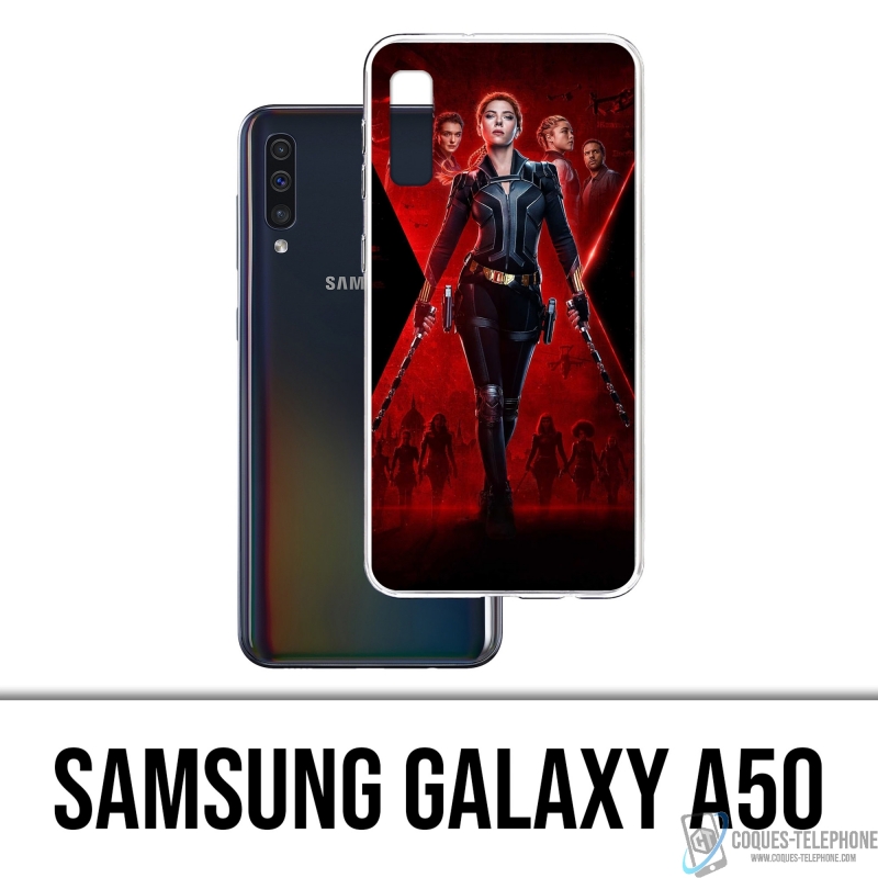 Póster Funda Samsung Galaxy A50 - Black Widow