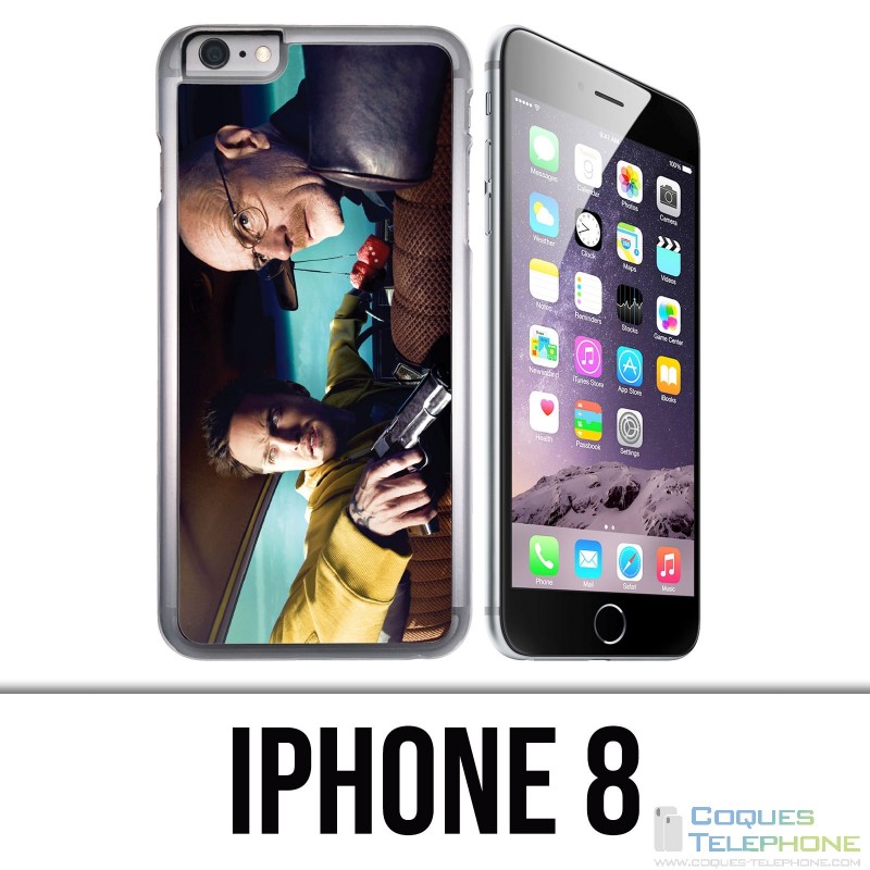 Coque iPhone 8 - Breaking Bad Voiture