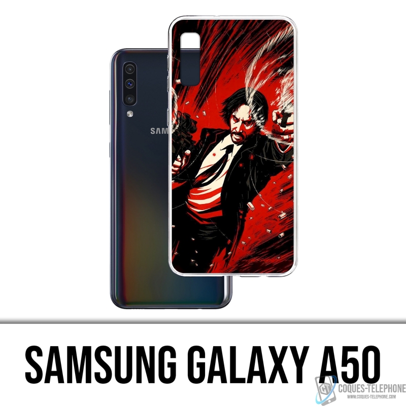 Custodia per Samsung Galaxy A50 - John Wick Comics