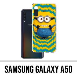 Samsung Galaxy A50 Case - Minion aufgeregt